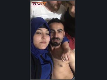 Grup öğrenci evi Türbanlı orospu