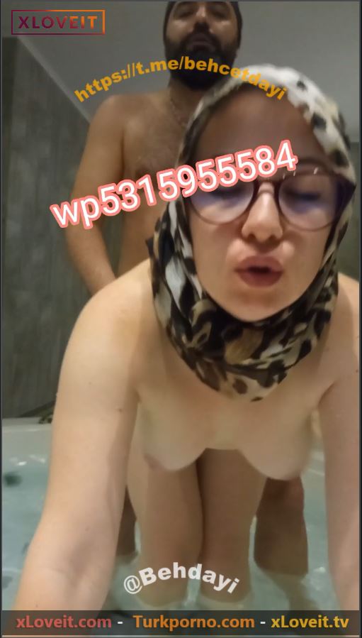 Türbanlı Porno Canan Yenge Jakuzide sikişip ağzına yüzüne boşalttı
